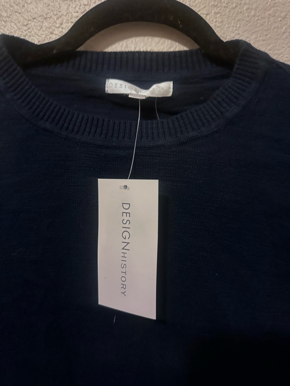 Design History Navy Crewneck Sweater - Picture 3 of 6